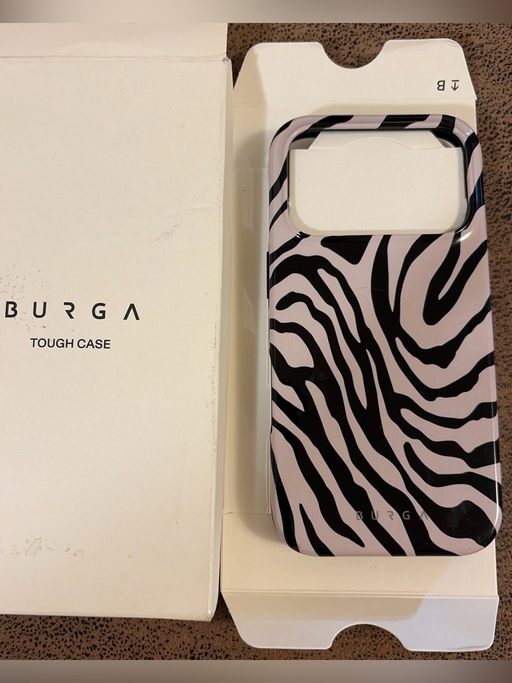 BURGA Unisex Phone Case for iPhone 17 Pro – Dual-Layer Hybrid